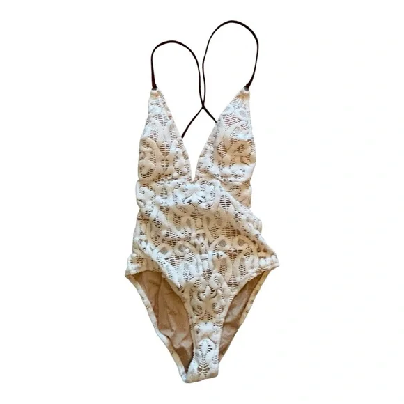 NWT Nanette Lapore Lace Swimsuit Size Medium (M) - Picture 4 of 10
